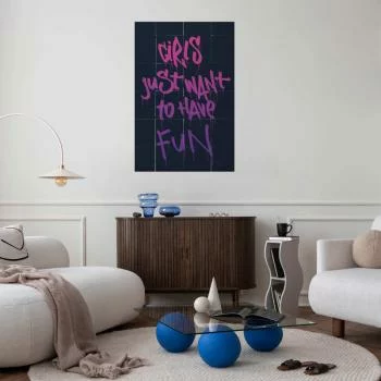 Plakat - Girls Just Want to Have Fun - obrazek 2