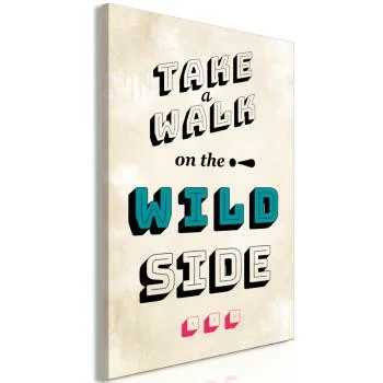 Obraz - Take Walk on the Wild Side (1-częściowy) pionowy - obrazek 2