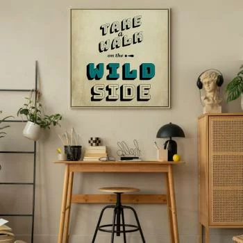 Obraz - Take Walk on the Wild Side (1-częściowy) kwadrat - obrazek 7