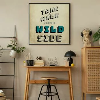 Obraz - Take Walk on the Wild Side (1-częściowy) kwadrat - obrazek 7