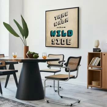 Obraz - Take Walk on the Wild Side (1-częściowy) kwadrat - obrazek 5