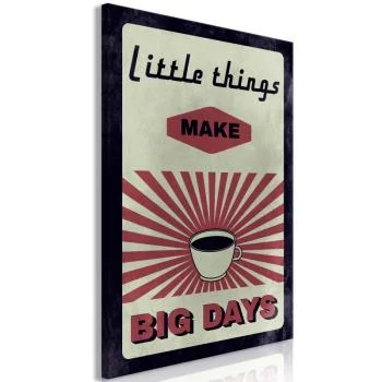 Obraz - Little Things Big Days (1-częściowy) pionowy - obrazek 2