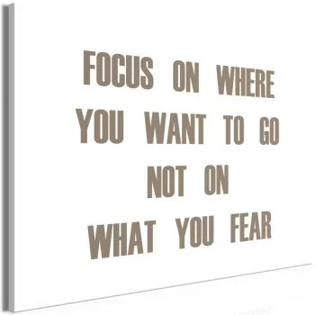 Obraz - Focus on Where You Want (1-częściowy) szeroki - obrazek 2