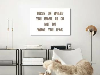 Obraz - Focus on Where You Want (1-częściowy) szeroki
