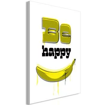 Obraz - Szczęśliwy banan (1-częściowy) pionowy - obrazek 2
