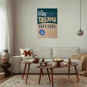 Plakat - Follow your dreams - obrazek 2