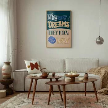 Plakat - Follow your dreams - obrazek 2