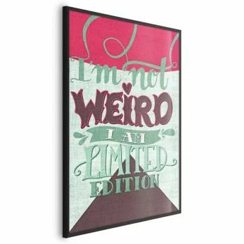Plakat - I\'m not weird