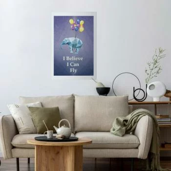 Plakat - Latający słoń - obrazek 2