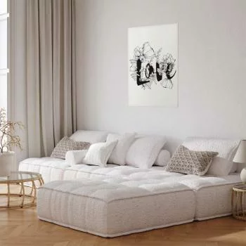 Plakat - Love w kwiatach - obrazek 2