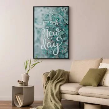 Plakat - It's a new day - obrazek 2