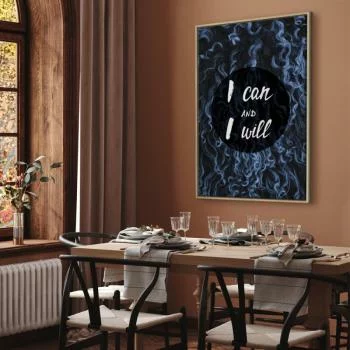 Obraz - I can and I will (1-częściowy) pionowy - obrazek 7