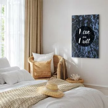 Obraz - I can and I will (1-częściowy) pionowy - obrazek 6
