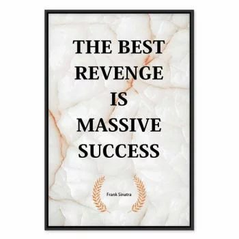 Obraz - The Best Revenge Is Massive Success (1-częściowy) pionowy - obrazek 2