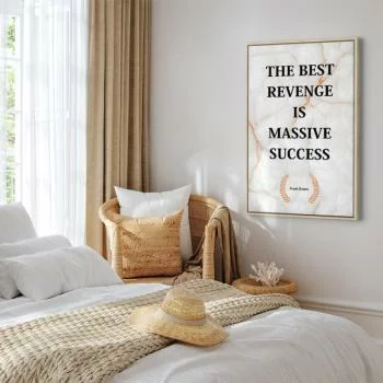 Obraz - The Best Revenge Is Massive Success (1-częściowy) pionowy - obrazek 6