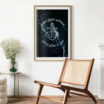 Plakat - Hair like Water, Wavy like a Sea - obrazek 2