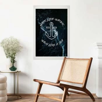 Plakat - Hair like Water, Wavy like a Sea - obrazek 2