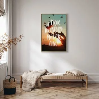 Obraz - A True Love Story Never Ends (1-częściowy) pionowy - obrazek 5