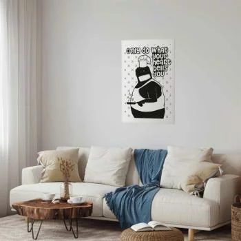 Plakat - Only do what your heart tells you - obrazek 2