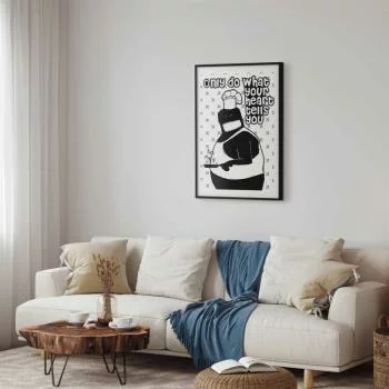 Plakat - Only do what your heart tells you - obrazek 2