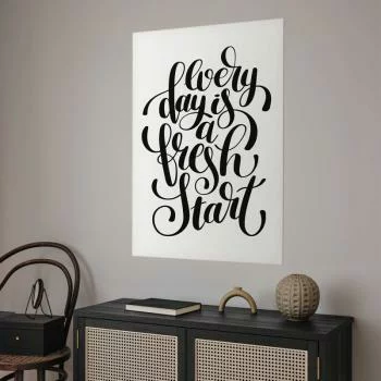 Plakat - Every day a fresh start - obrazek 2
