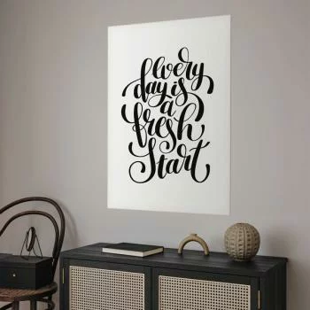 Plakat - Every day a fresh start - obrazek 2