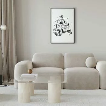 Plakat - It's time to start something new - obrazek 2