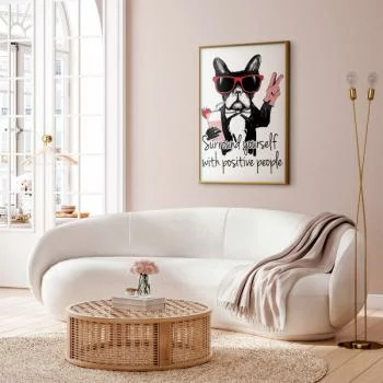 Plakat - Surround yourself with positive people - obrazek 2