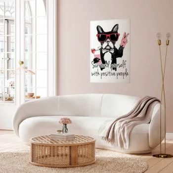 Plakat - Surround yourself with positive people - obrazek 2