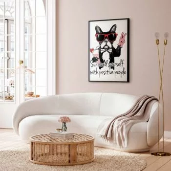 Plakat - Surround yourself with positive people - obrazek 2