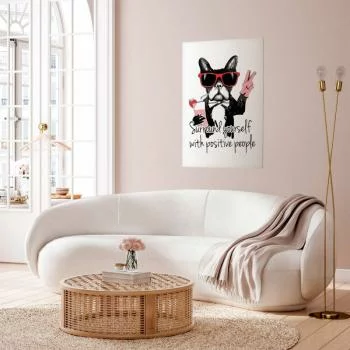 Plakat - Surround yourself with positive people - obrazek 2