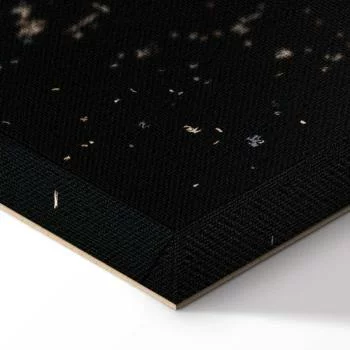 Obraz - Symetria figur (1-częściowy) - motyw graficzny w czarnym odcieniu - obrazek 8