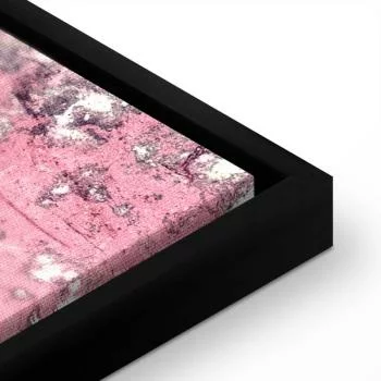 Obraz - Postać na różowym tle (1-częściowy) - kobieca sylwetka w marmurze - obrazek 8