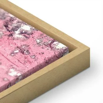 Obraz - Postać na różowym tle (1-częściowy) - kobieca sylwetka w marmurze - obrazek 8