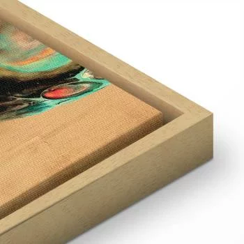 Obraz - Kompozycja mikro kształtów (1-częściowy) - abstrakcyjne formy barw - obrazek 8