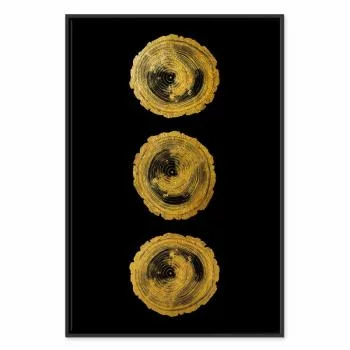 Obraz - Złote sęki (1-częściowy) pionowy - obrazek 2