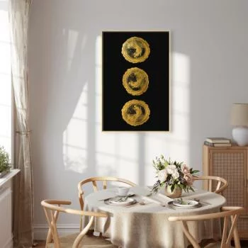 Obraz - Złote sęki (1-częściowy) pionowy - obrazek 7