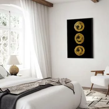 Obraz - Złote sęki (1-częściowy) pionowy - obrazek 6