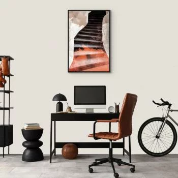 Obraz - Kolejny krok (1-częściowy) pionowy - obrazek 7