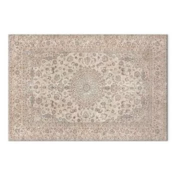 Obraz - Piaskowy dywan - przetarty perski dywan z bogatymi motywami zdobniczymi - obrazek 2