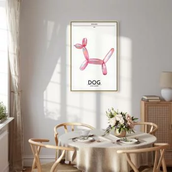 Obraz - Holo-Dog - Kolorowy pies w stylu retro - obrazek 6