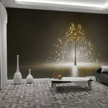 Fototapeta 3D - świecące drzewko