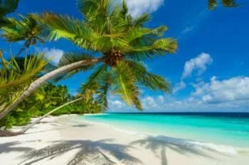Fototapeta na wymiar - Malediwy raj na ziemi