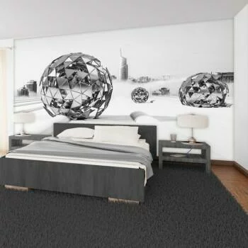 Fototapeta 3D - kule na horyzoncie