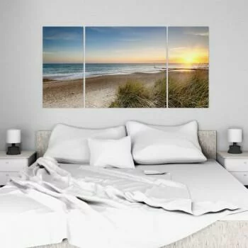 Spokojna plaża - obraz do sypialni - obrazek 2