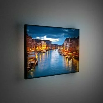Obraz podświetlany LED - Wenecja