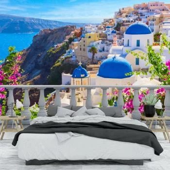 Fototapeta 3D - grecki piękny krajobraz