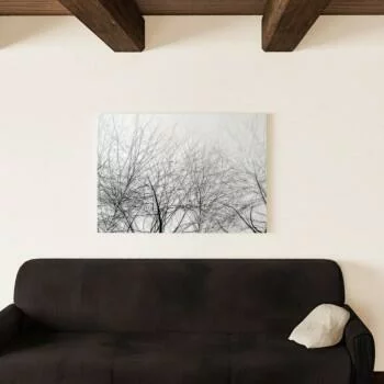 Gałęzie drzew - nowoczesny obraz na płótnie - obrazek 2
