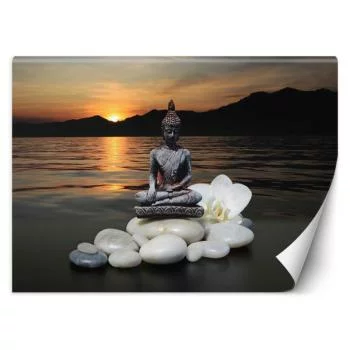 Fototapeta, Budda na tle jeziora - obrazek 2