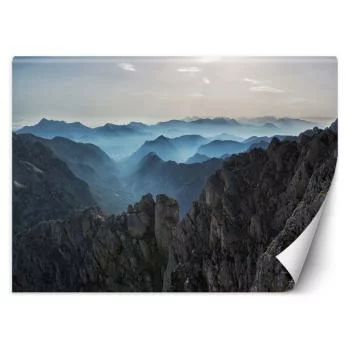 Fototapeta, Szczyty gór w chmurach - obrazek 2